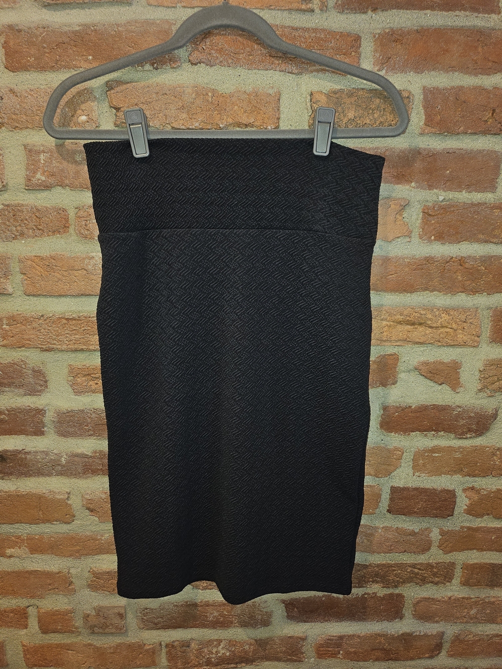 LuLaRoe Grey-green Textured Pencil Skirt